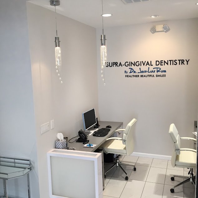 Dental office business desk