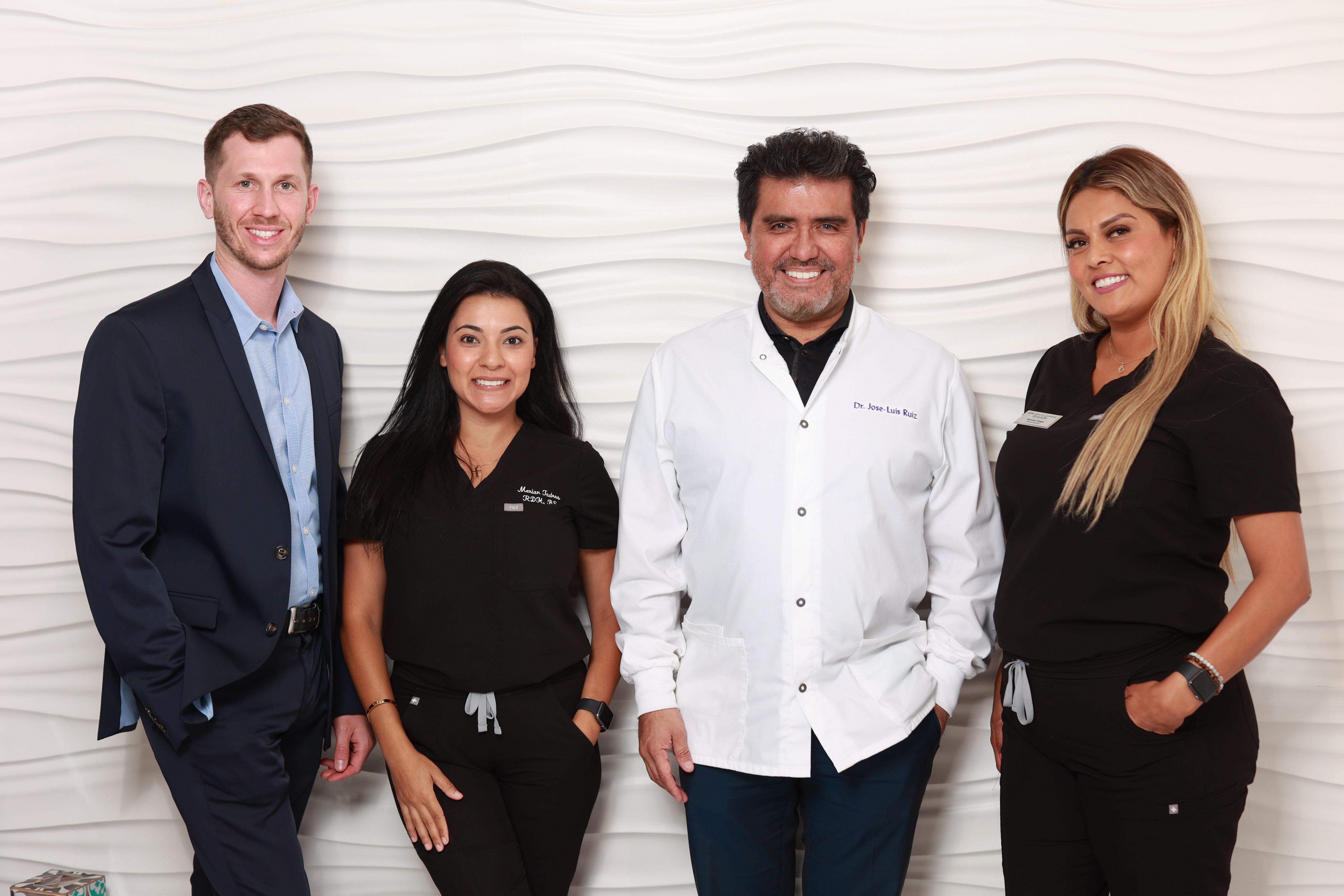 Dentist and team members at Supra Gingival Dentistry in Studio City