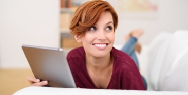Woman smiling after supra gingival dentistry